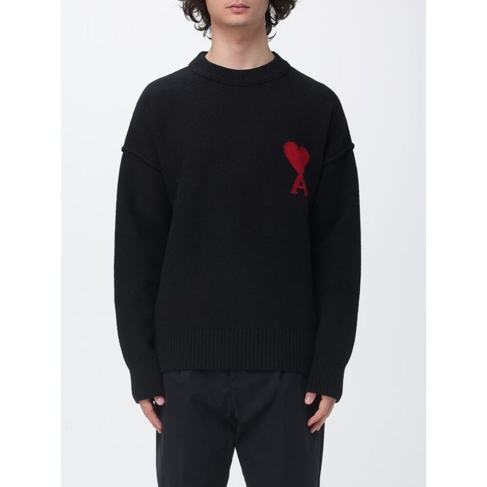 Ami Paris Sweater Men Black